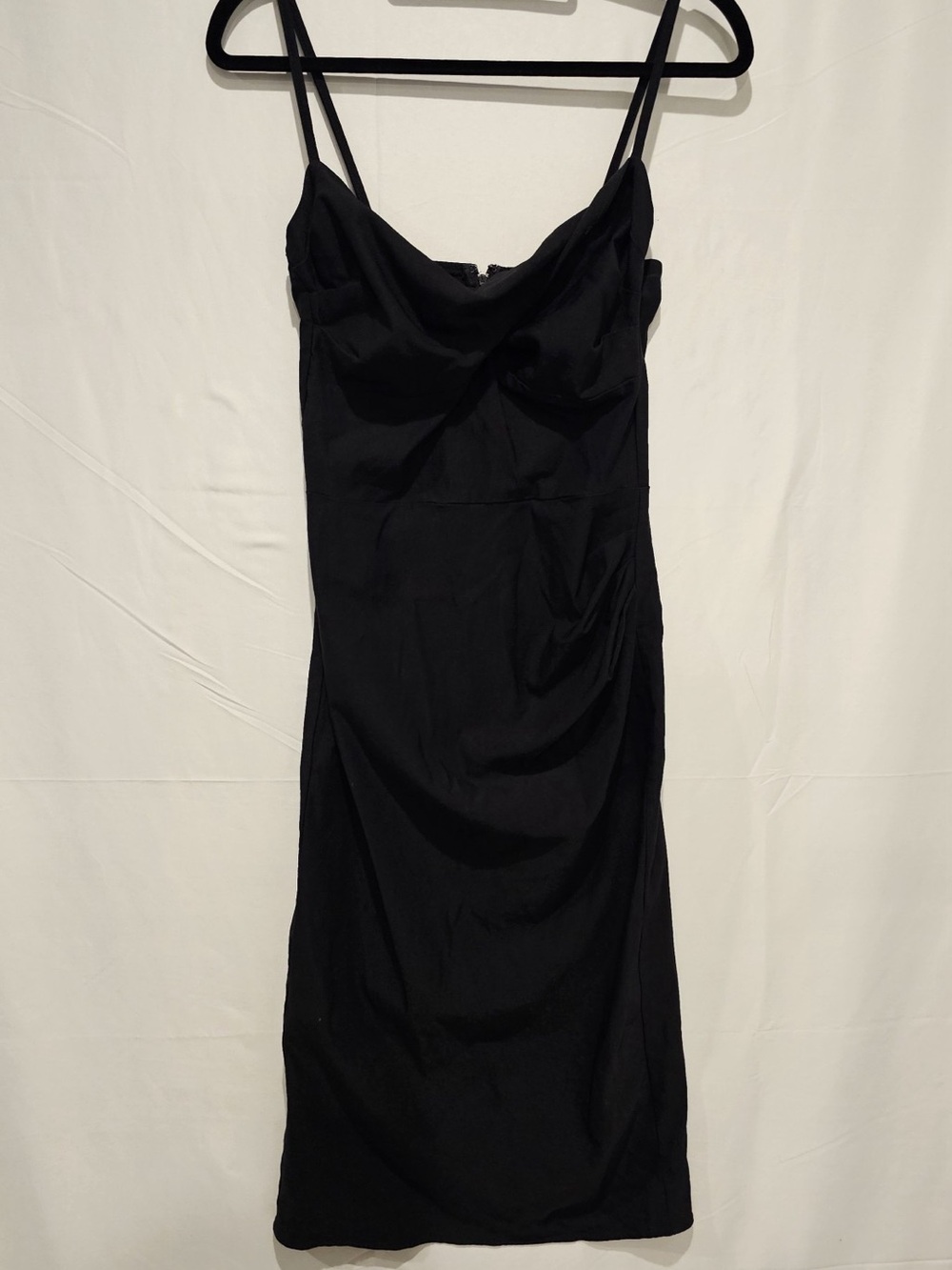 Stop Staring Midi Pencil Dress Spaghetti Strap Pinup Retro Style